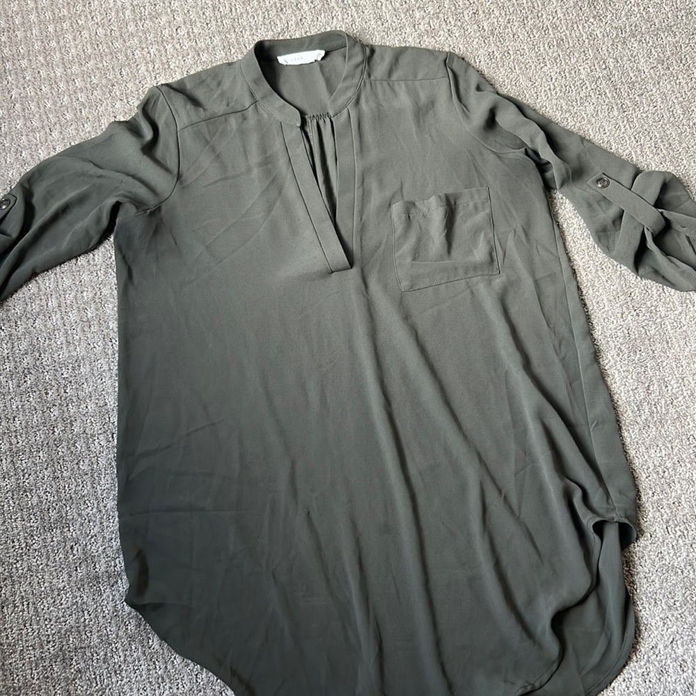 Lush Olive green blouse